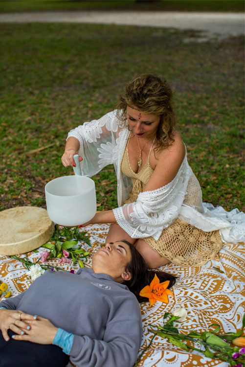 Reiki and sound healing session